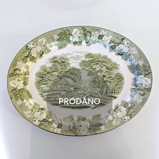 Prodej anglického porcelánu Anglický servírovací talíř